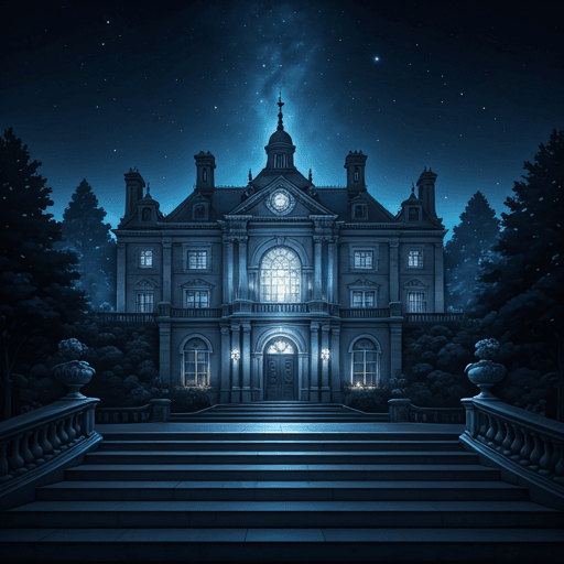 Pałac nocą
